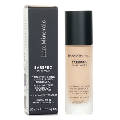BareMinerals BAREPRO 24HR WEAR Skin Perfecting Matte Liquid Foundation Mineral SPF 20 -  Fair 10 Neutral 30ml