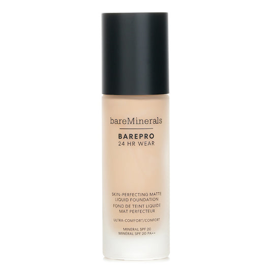 BareMinerals BAREPRO 24HR WEAR Skin Perfecting Matte Liquid Foundation Mineral SPF 20 -  Fair 10 Neutral 30ml