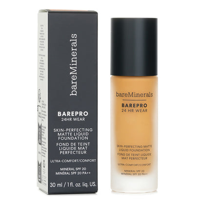 BareMinerals BAREPRO 24HR WEAR Skin Perfecting Matte Liquid Foundation Mineral SPF 20 -  Medium 35 Warm 30ml