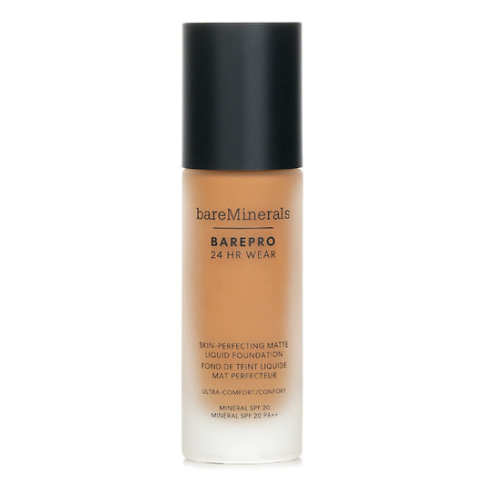 BareMinerals BAREPRO 24HR WEAR Skin Perfecting Matte Liquid Foundation Mineral SPF 20 -  Medium 37 Warm 30ml