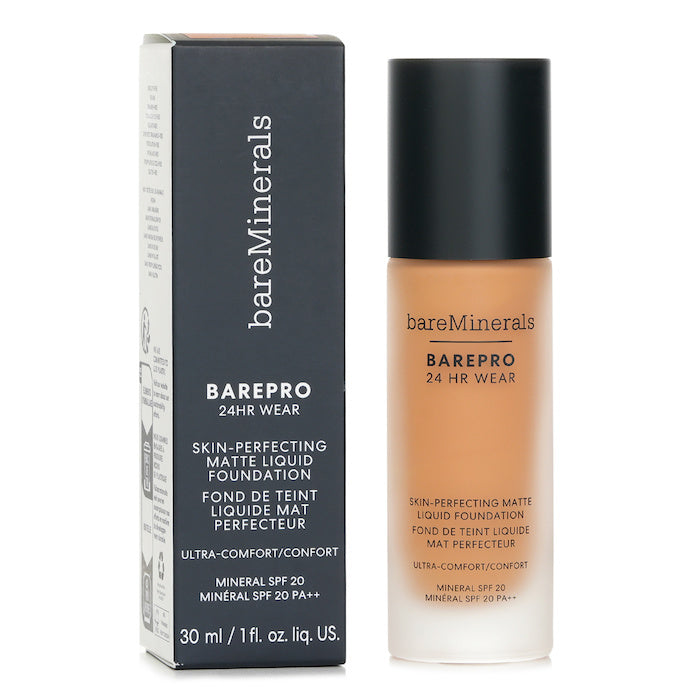 BareMinerals BAREPRO 24HR WEAR Skin Perfecting Matte Liquid Foundation Mineral SPF 20 -  Medium 35N Neutral 30ml