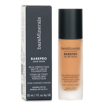BareMinerals BAREPRO 24HR WEAR Skin Perfecting Matte Liquid Foundation Mineral SPF 20 -  Medium 35N Neutral 30ml
