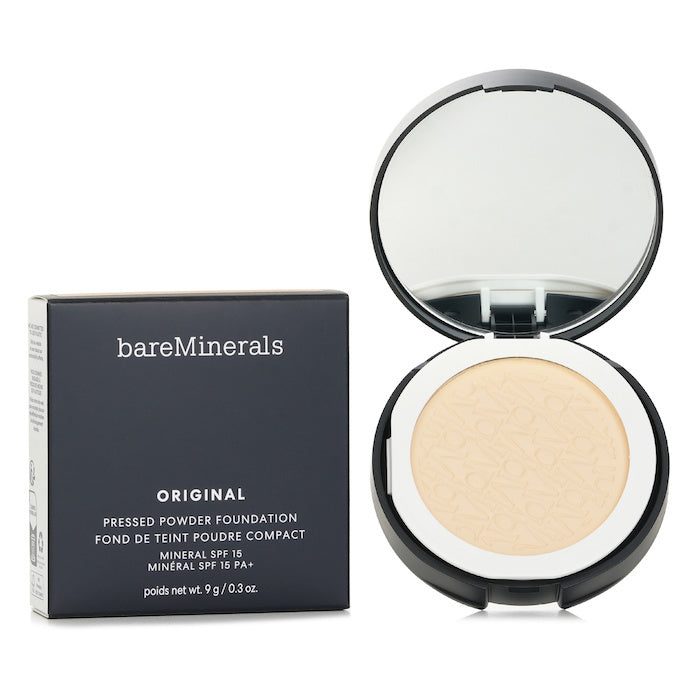 BareMinerals Original Pressed Powder Foundation Mineral SPF 15 -  Golden Fair 04 9g