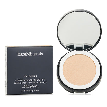 BareMinerals Original Pressed Powder Foundation Mineral SPF 15 -  Golden Ivory 07 9g