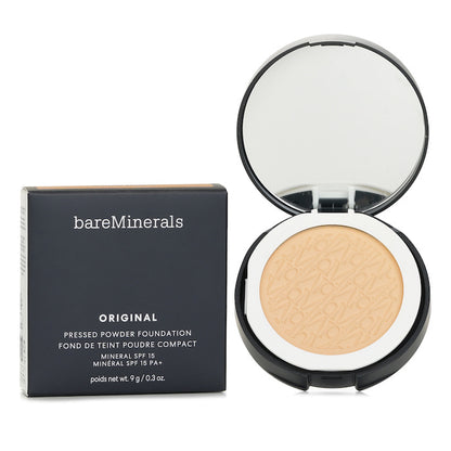 BareMinerals Original Pressed Powder Foundation Mineral SPF 15 -  Golden Beige 13 9g