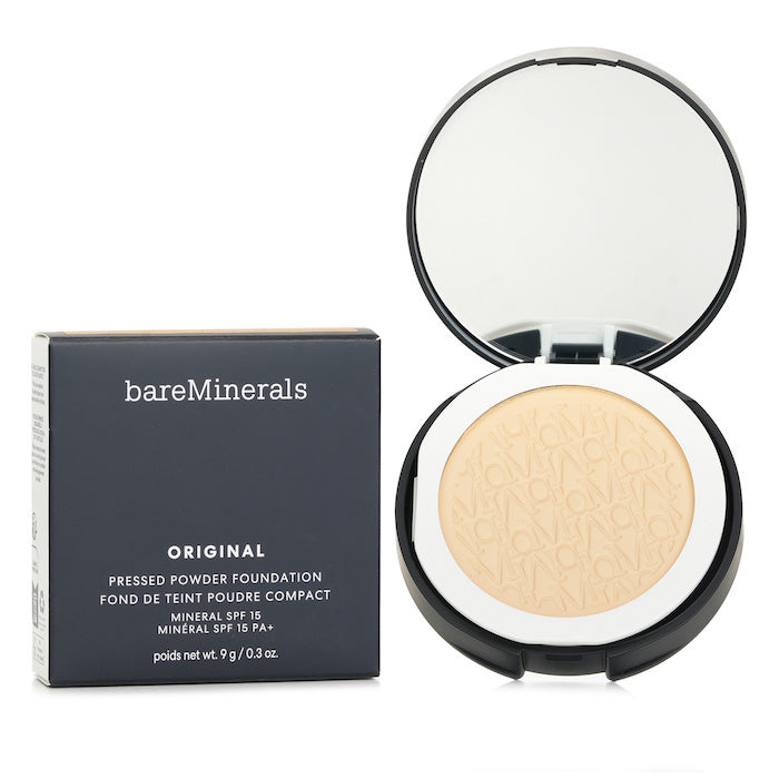 BareMinerals Original Pressed Powder Foundation Mineral SPF 15 -  Golden Medium 14 9g