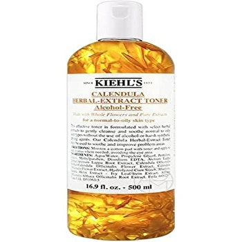 Kiehl's ?1+1 Set?Calendula Herbal Extract Alcohol-Free Toner - For Normal to Oily Skin Types 500ml/16.9oz