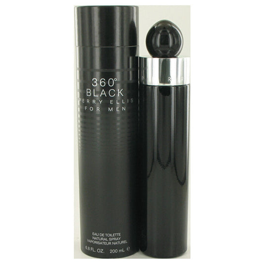 Perry Ellis 360 Black Eau De Toilette Spray 200ml/6.8oz