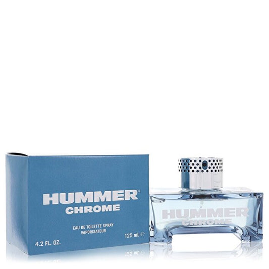 Hummer Chrome Eau De Toilette Spray 125ml/4.2oz