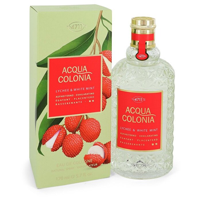4711 Acqua Colonia Lychee & White Mint Eau De Cologne Spray (unisex) 169ml/5.7oz
