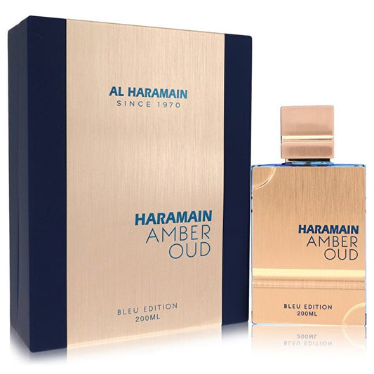 Al Haramain Amber Oud Bleu Eau De Parfum Spray with Refillable Atomizer 200ml/6.7oz