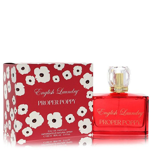 English Laundry Proper Poppy Eau De Parfum Spray 100ml/3.4oz