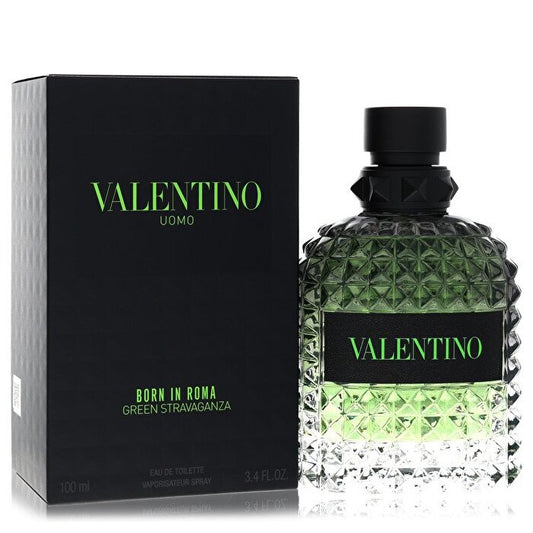 Valentino Uomo Born In Roma Green Stravaganza Eau De Toilette Spray 100ml/3.4oz