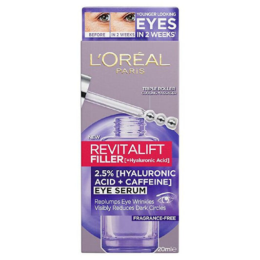 L'Oreal Paris Revitalift Filler Hyaluronic Acid Eye Serum 20ml/0.67oz