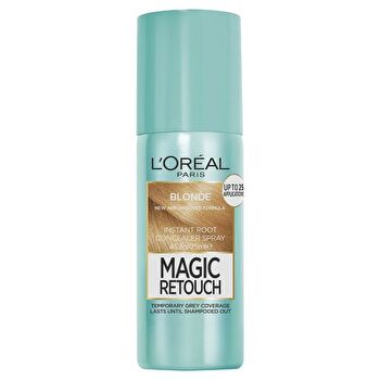 L'Oreal Paris Magic Retouch Temporary Root Concealer Spray - Blonde (Instant Grey Hair Coverage)