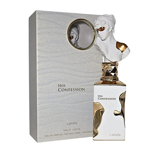 Lattafa Her Confession Eau De Parfum Spray 100ml/3.4oz
