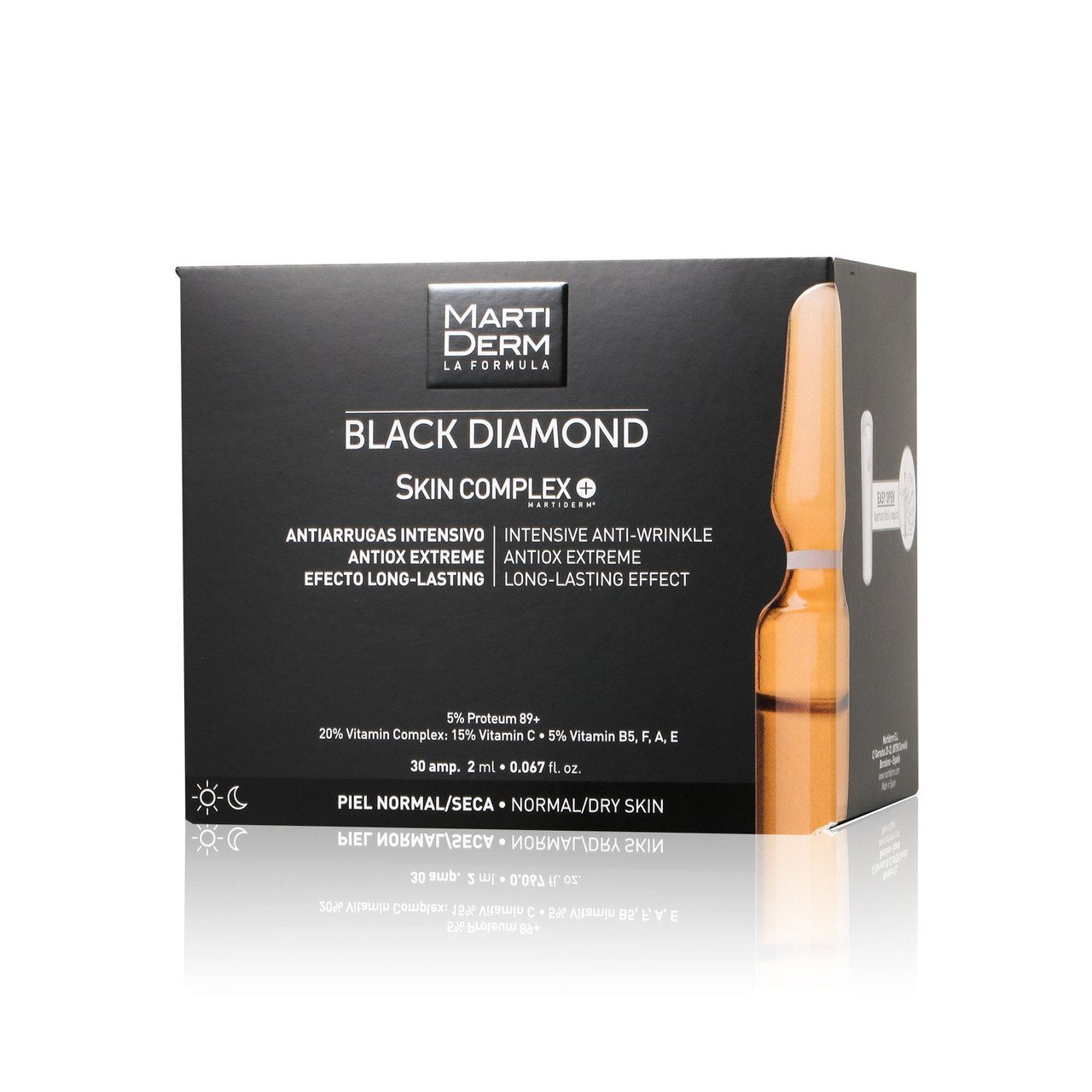 Martiderm Black Diamond Skin Complex Advanced Ampoules (For Normal/ Dry Skin) 30 Ampoulesx2ml